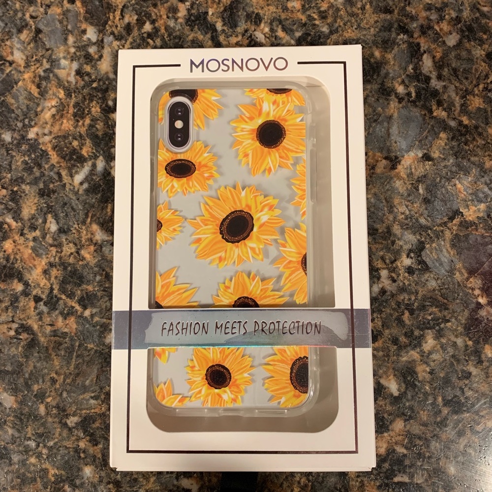 iPhone x/xs sunflower phone case !!Brand new!!